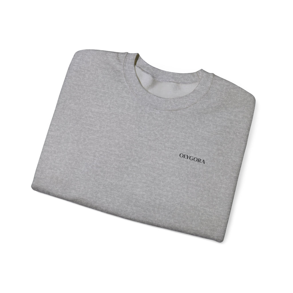 Unisex Minimalist Crewneck Sweatshirt — Casual Everyday Pullover
