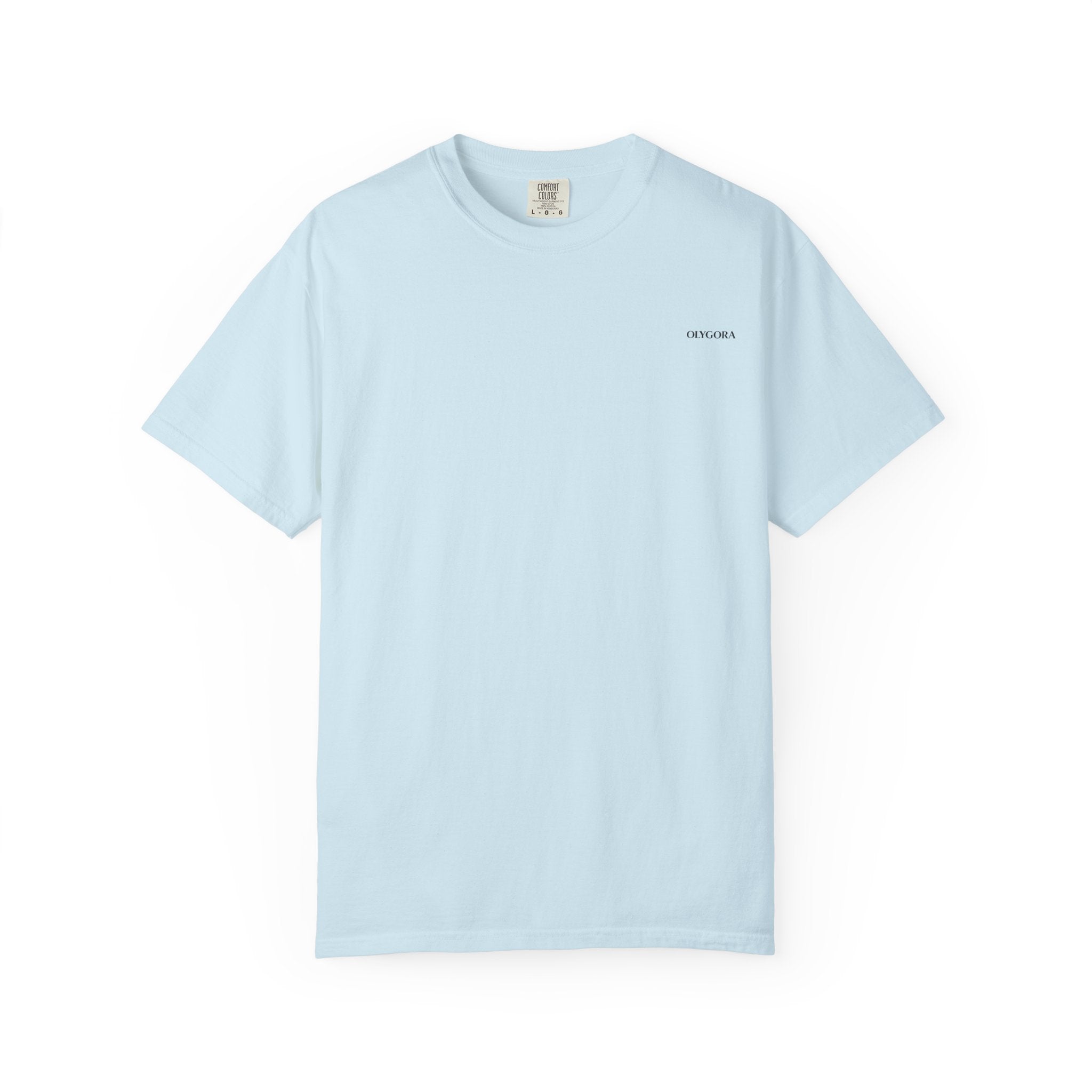 Unisex Olygora Minimalist White T-Shirt