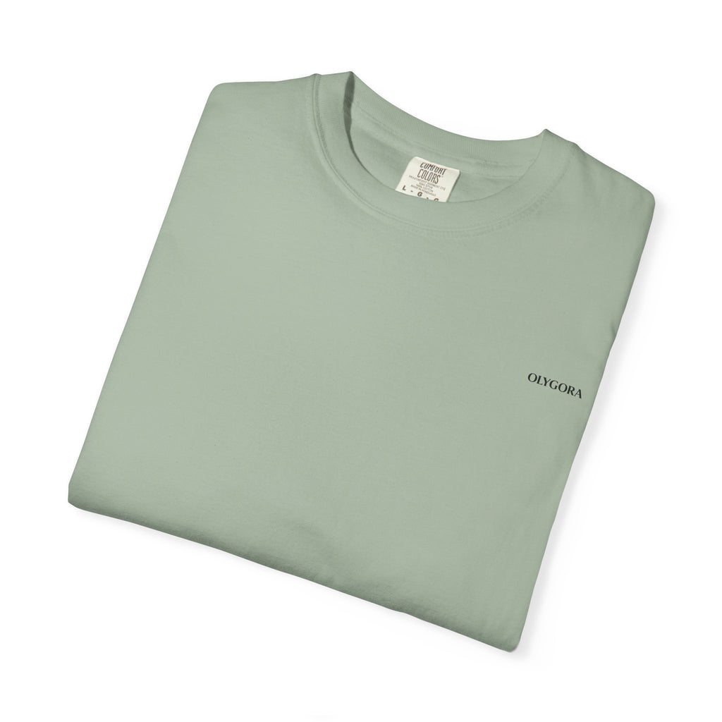 Unisex Olygora Minimalist White T-Shirt