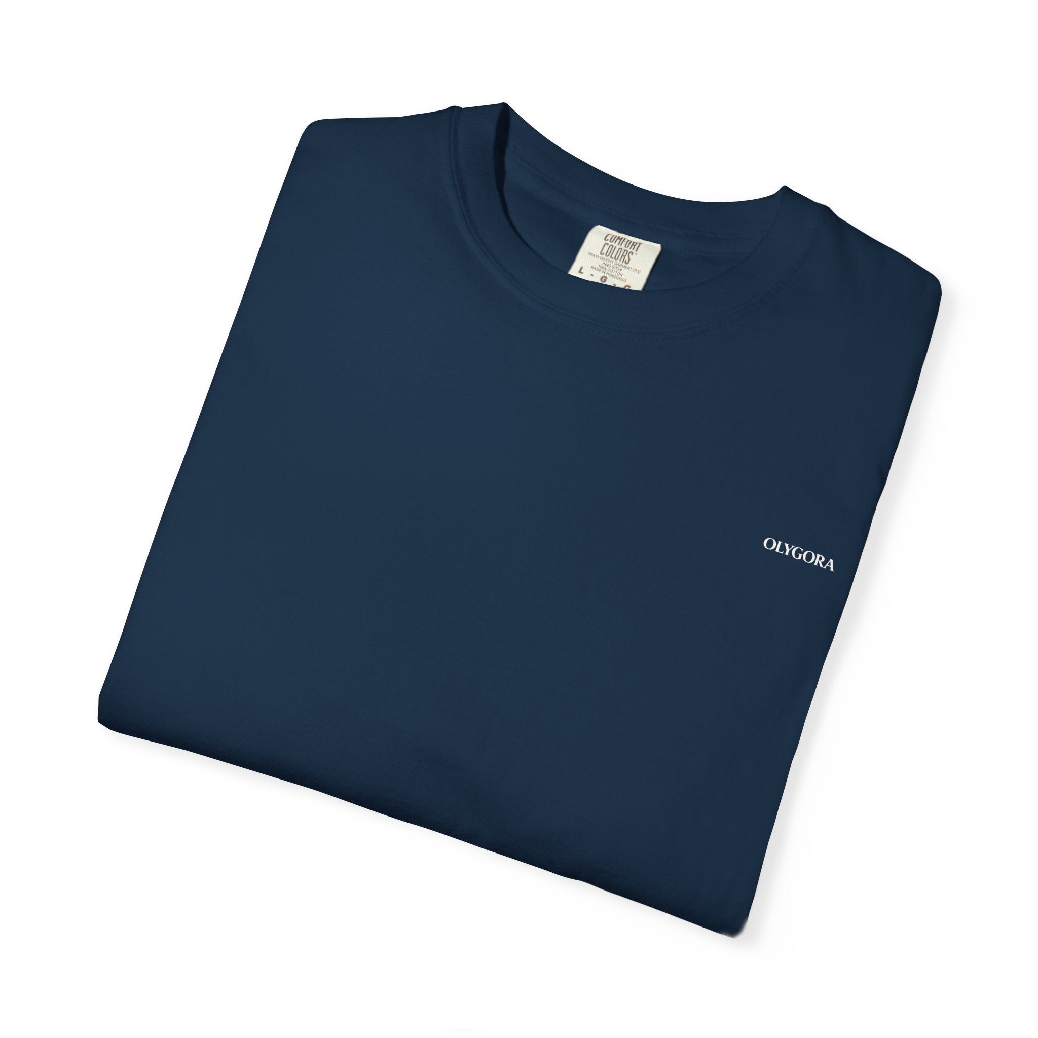 Unisex Minimalist Olygora T-Shirt, Washed Charcoal