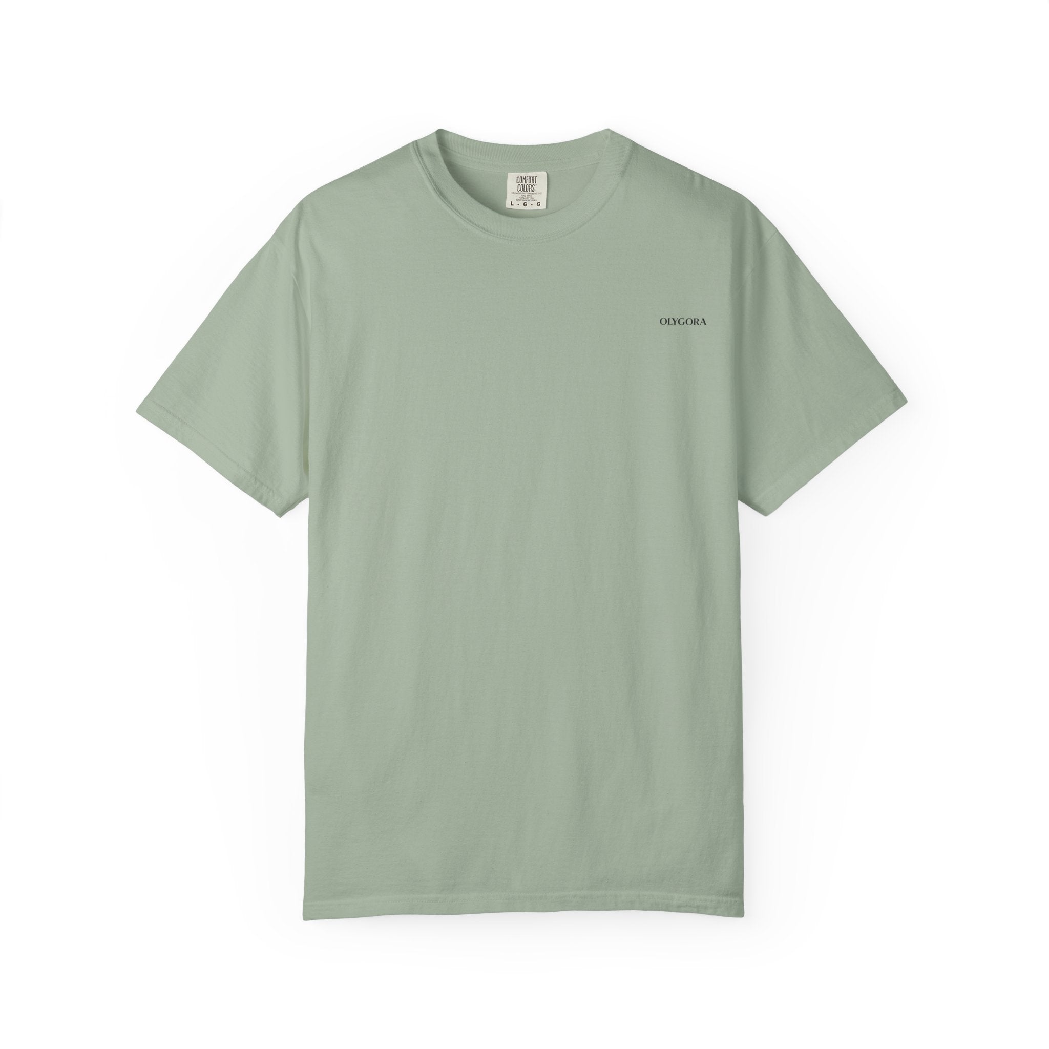 Unisex Olygora Minimalist White T-Shirt