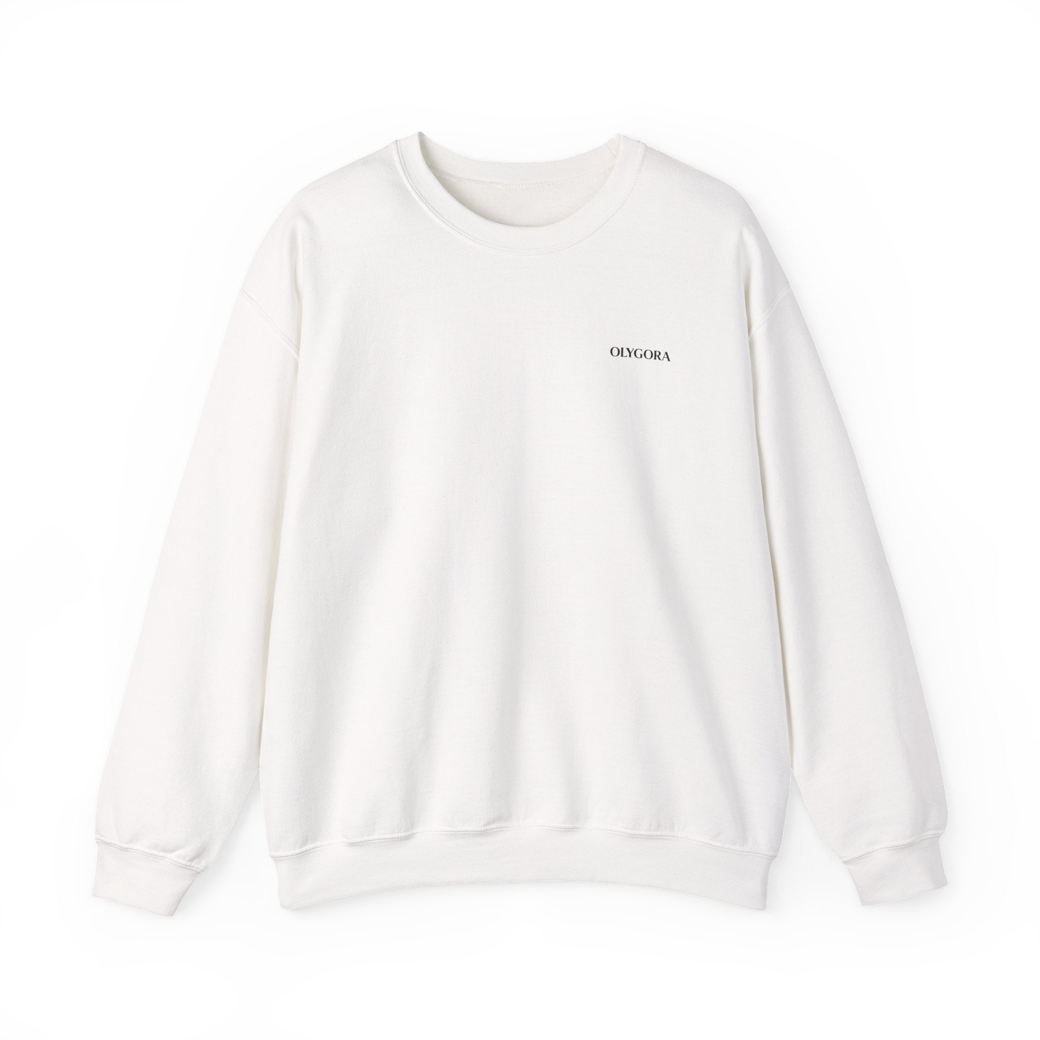 Unisex Minimalist Crewneck Sweatshirt — Casual Everyday Pullover