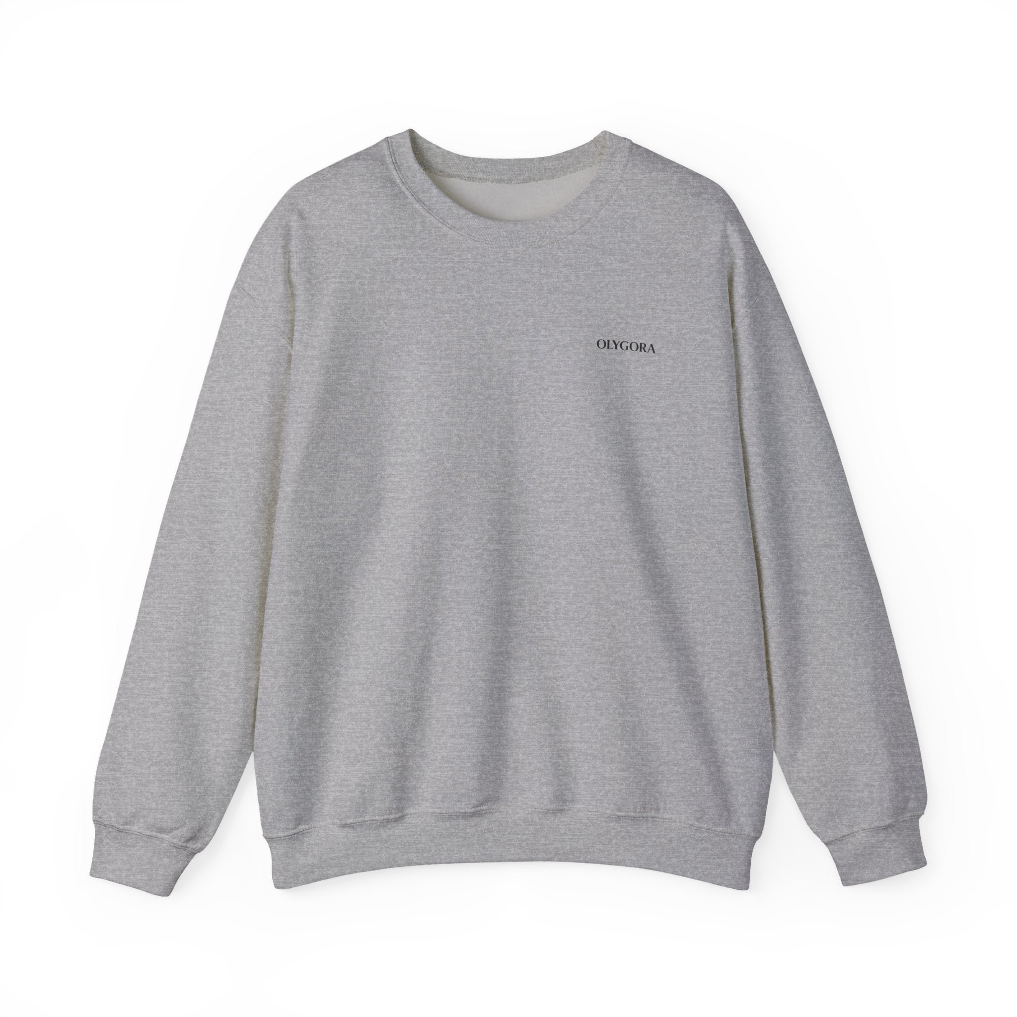 Unisex Minimalist Crewneck Sweatshirt — Casual Everyday Pullover