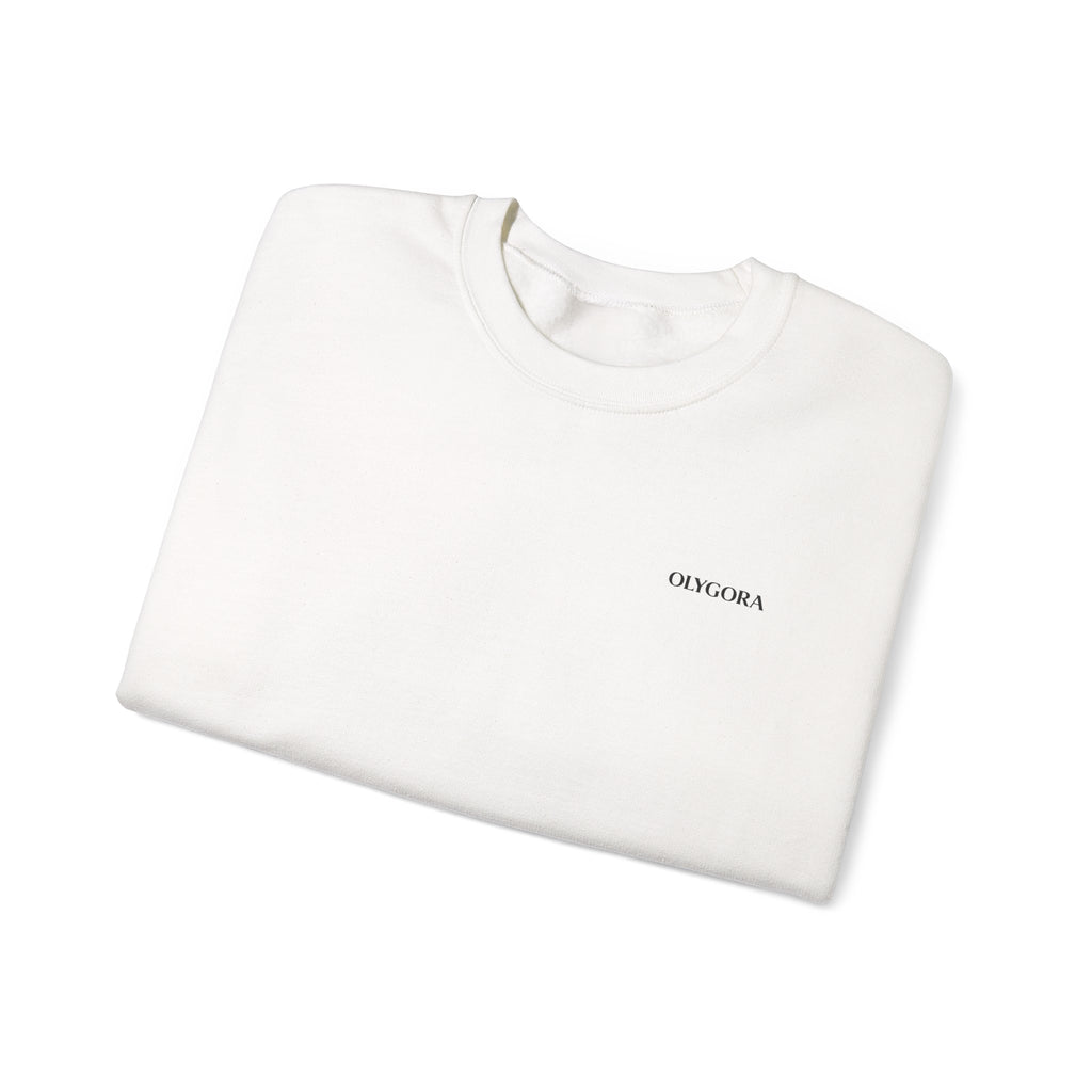 Unisex Minimalist Crewneck Sweatshirt — Casual Everyday Pullover