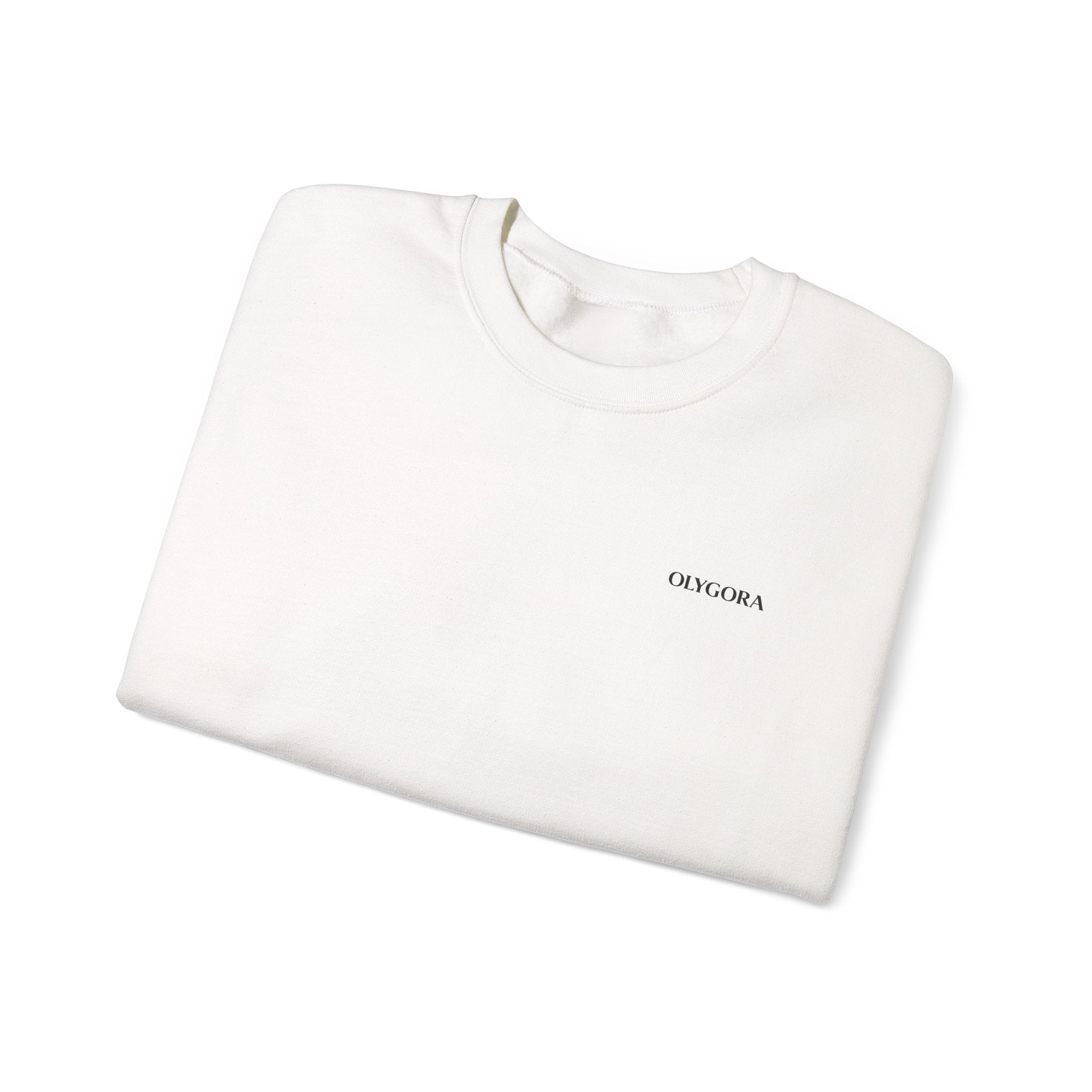 Unisex Minimalist Crewneck Sweatshirt — Casual Everyday Pullover