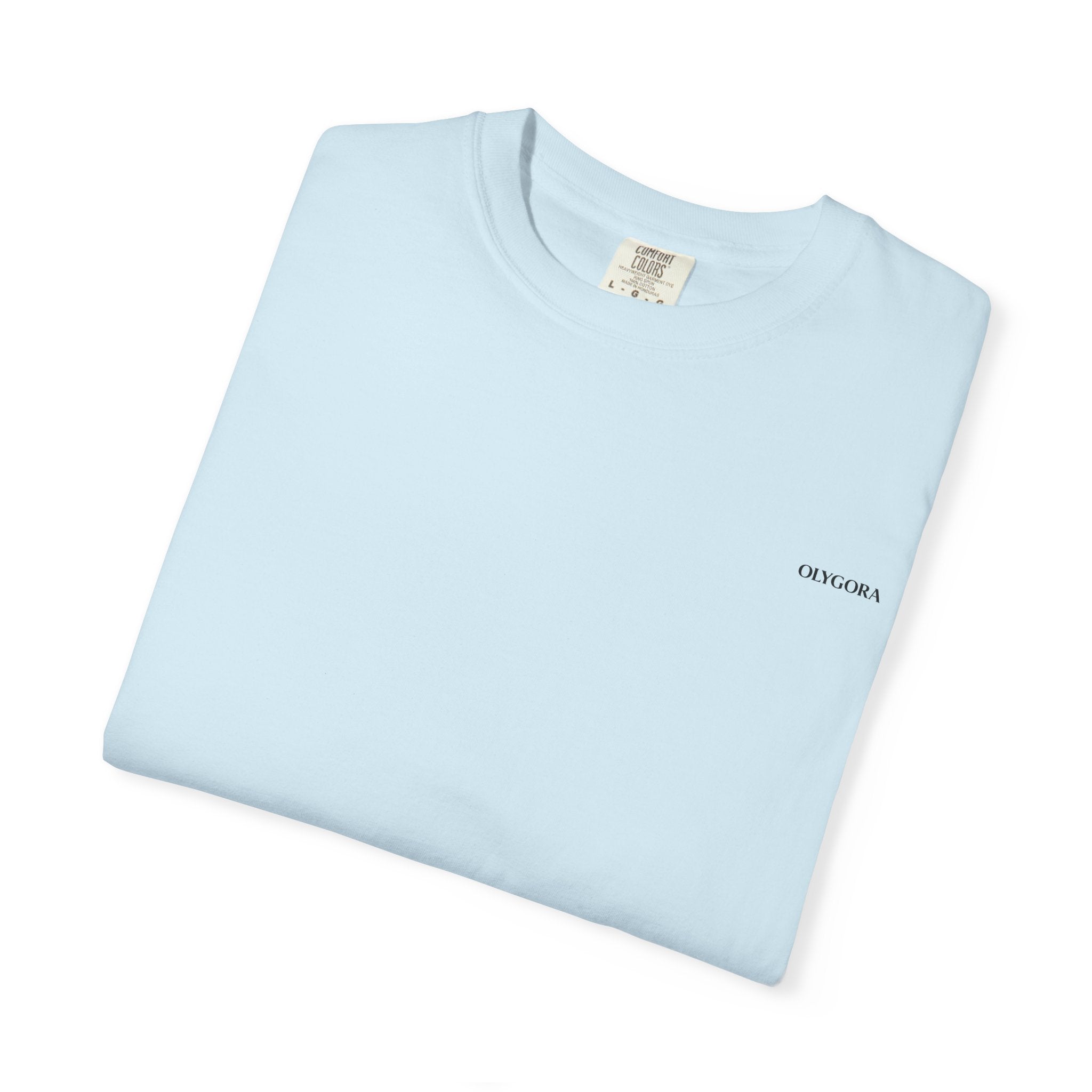 Unisex Olygora Minimalist White T-Shirt